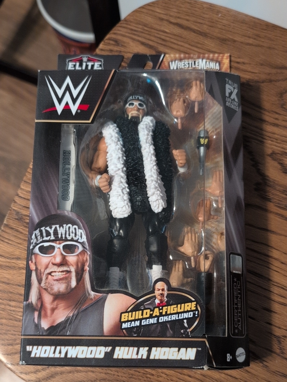WWE 'Hollywood' Hulk Hogan Action Figure - Black & White Attire